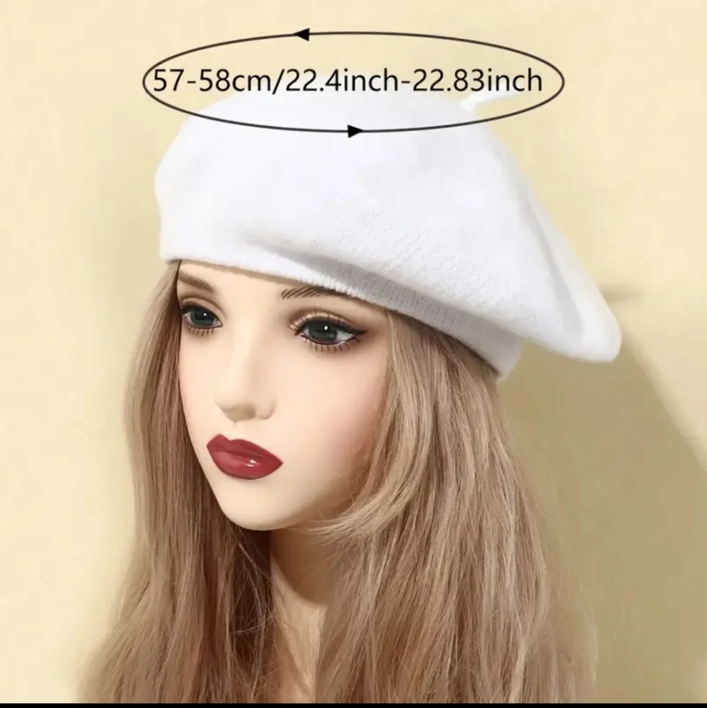 Orange Beret Hat